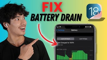 iPhone Battery Draining Fast in iOS 18? EASY FIX! | iOS 18 Battery Drain (2024)