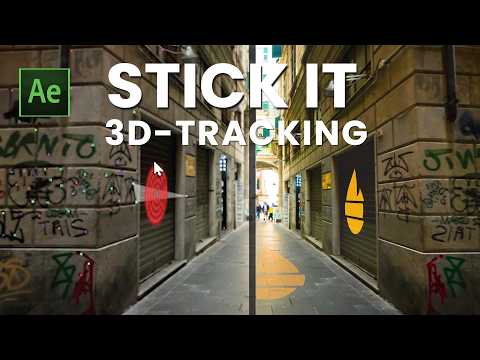 Stick Objects to Any Surface in After Effects — 3D Tracking Tutorial
