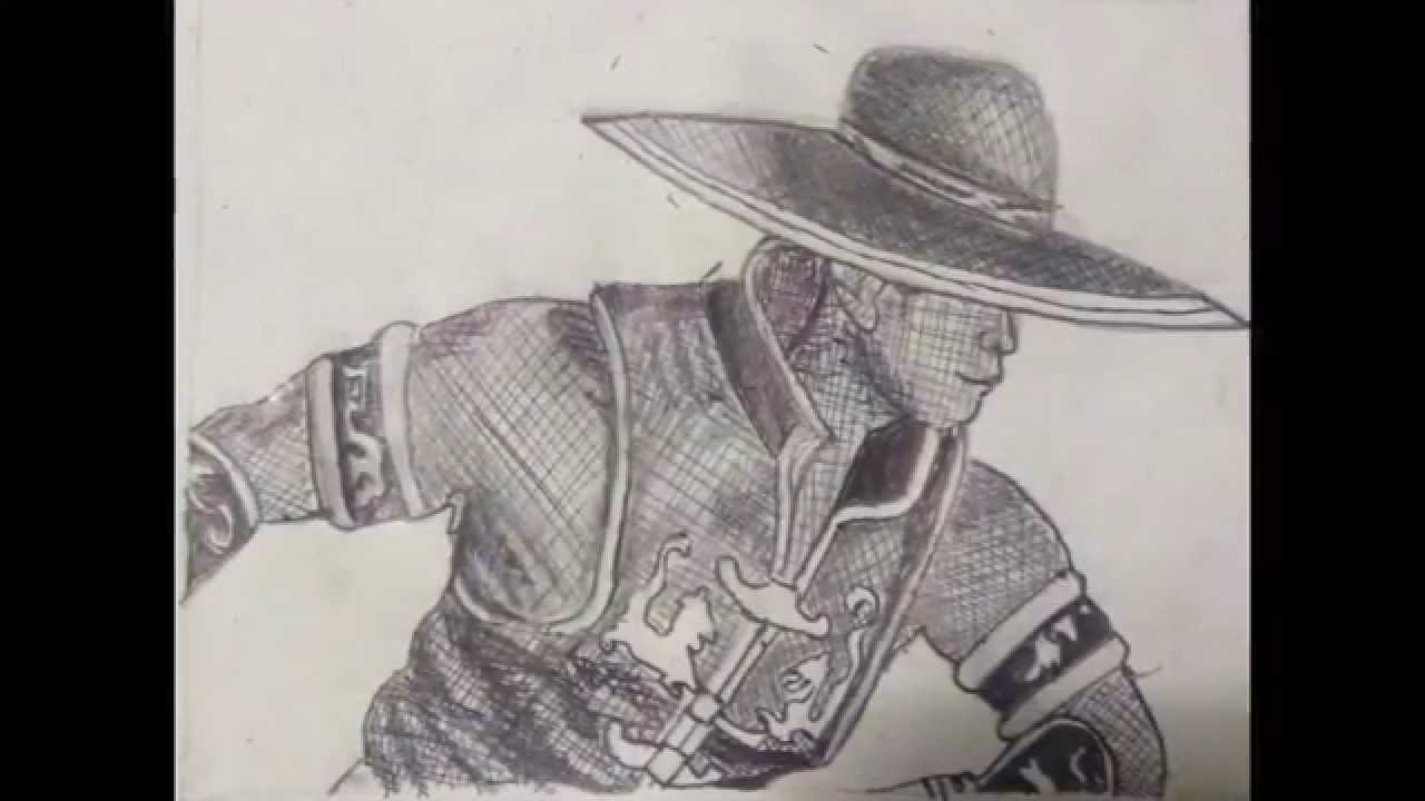 MORTAL KOMBAT X "KUNG LAO" draw step by step - YouTube.