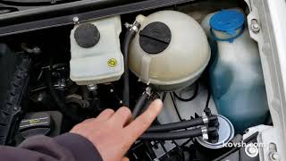 Устанавливайте фильтр грубой очистки топлива на Mercedes V-Class Vito (W639) 2.1d, OM646