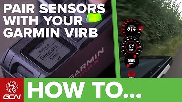 How To Pair Speed & Cadence Sensors And Powermeters With Your Garmin VIRB Action Camera