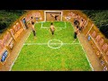 Build Underground Soccer Field In The Jungle With Brands And Football Team World Famous ||Khalilzone