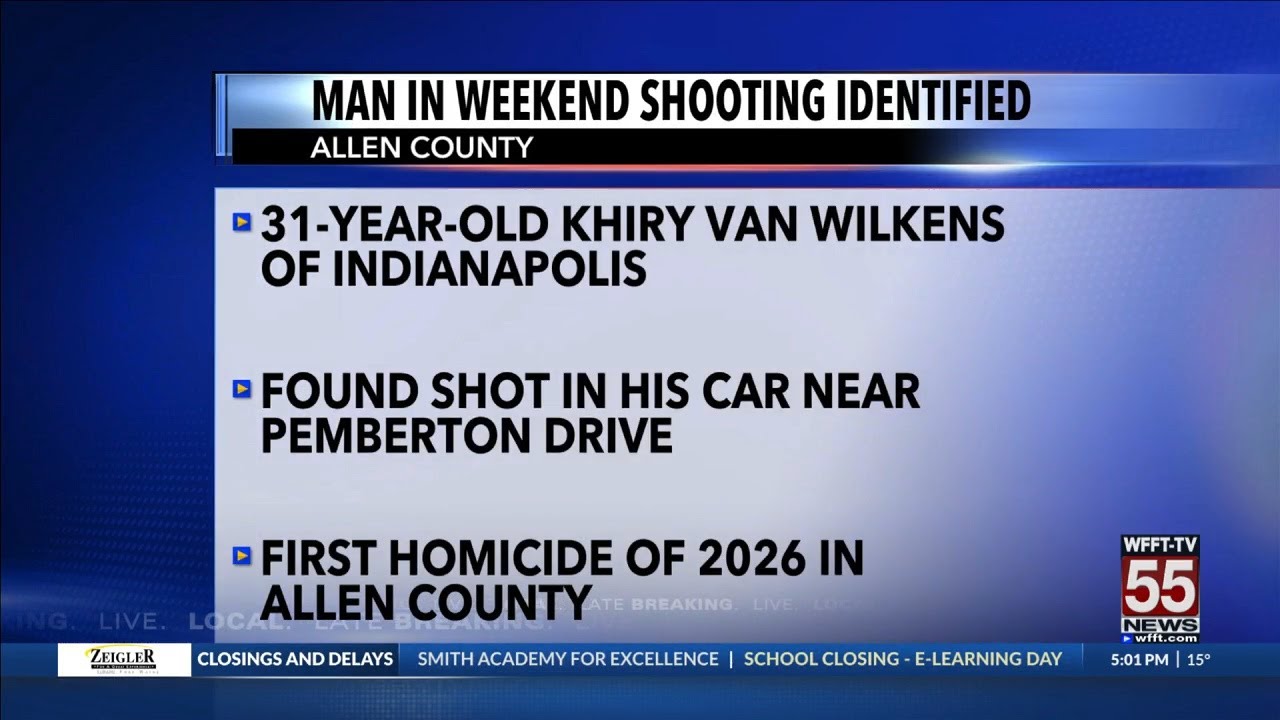 Police probe Fort Wayne's first homicide of 2026, victim ID'd - YouTube