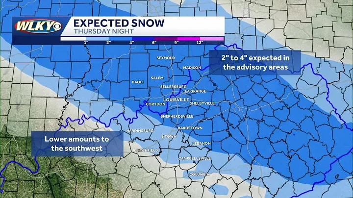 WLKY weather update 11 a.m. Dec. 11 - Snow moves in Thursday