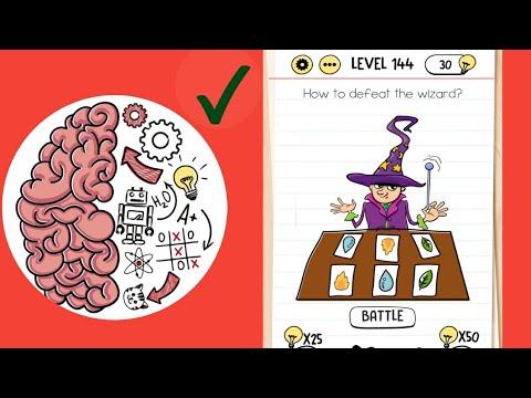 Brain test 141. Уровень 141 BRAINTEST. Брайан тест 141 уровень. Как победить волшебника. Brain Test ответы 141.