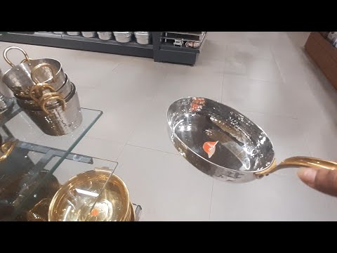 My shopping vlog || Brass cooking/serving Utensils || VRK HOME MAKER