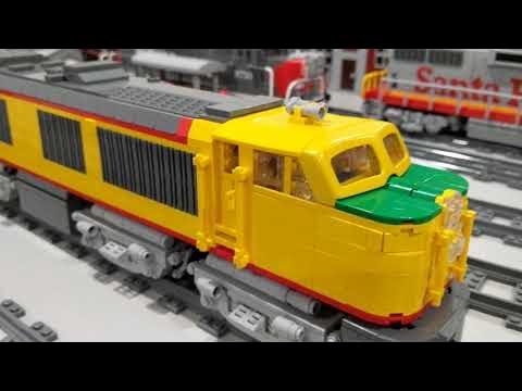 LEGO MOC 1:48 Union Pacific Coal Turbine Electric Locomotive 8080 (Power  Functions) by NonsenseWars