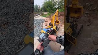 A 150KG heavy excavator! The 1/8 RC hydraulic excavator 385CF is truly an engineering beast.#rc
