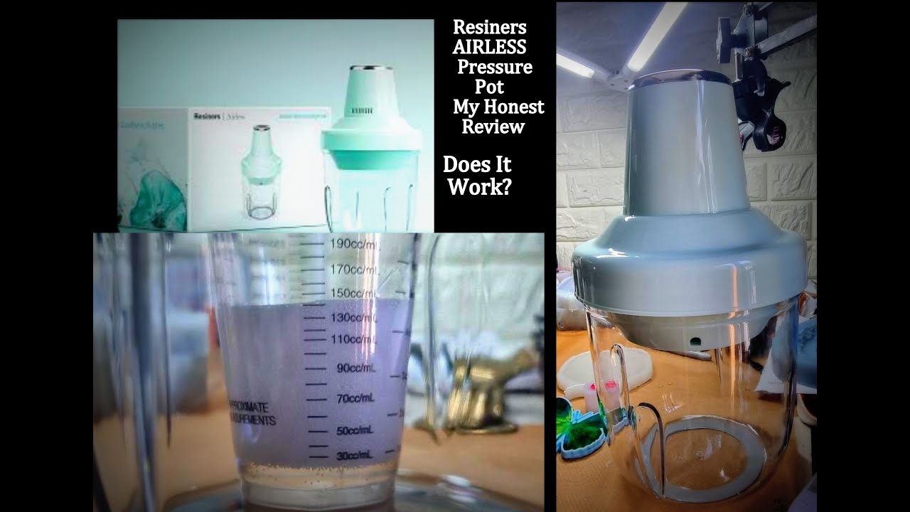Resiners' Airless Machine: Bubble Free Resin and Silicone 