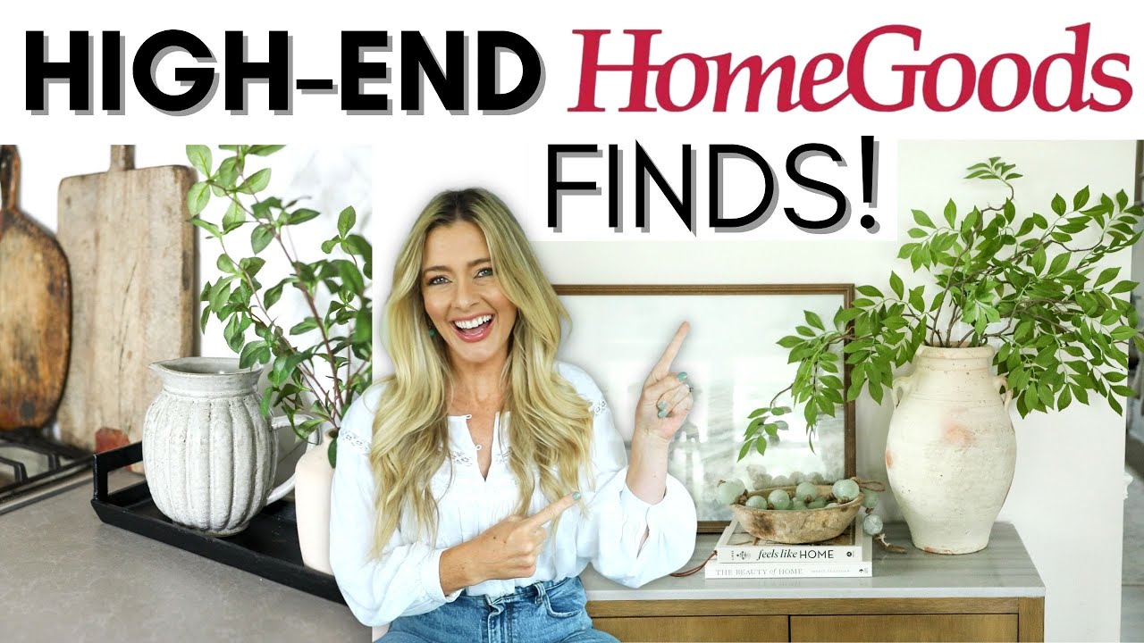 HIGH-END HOMEGOODS FINDS, HOMEGOODS SHOP WITH ME AND HAUL