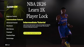 NBA 2K26 | Learn 2K | Player Lock | 4K