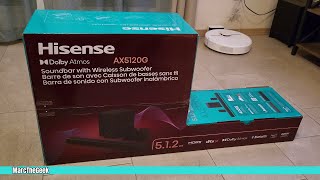 Hisense Budget 5.1.2 CH Dolby Atmos Soundbar (AX5120G)