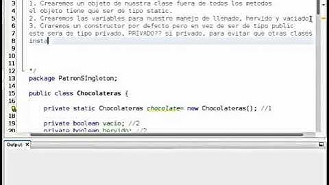 Patron de Diseño Singleton con Java