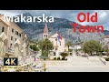 Makarska Dalmatia Croatia 🇭🇷 4K Old Town and Port Side Walking Tour