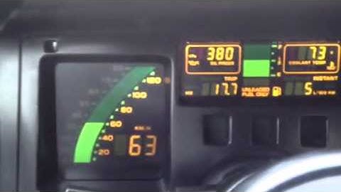 Corvette 87 - Digital cluster - Drive test