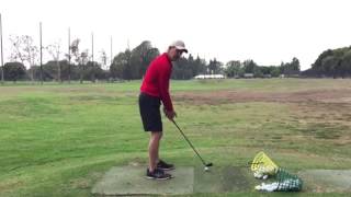 Bobby with gabegolf swing trainer
