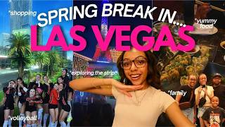 SPRING BREAK IN LAS VEGAS!!! 🎉🎰🪩 *staying on the strip, volleyball tournament, Nobu, shopping, etc