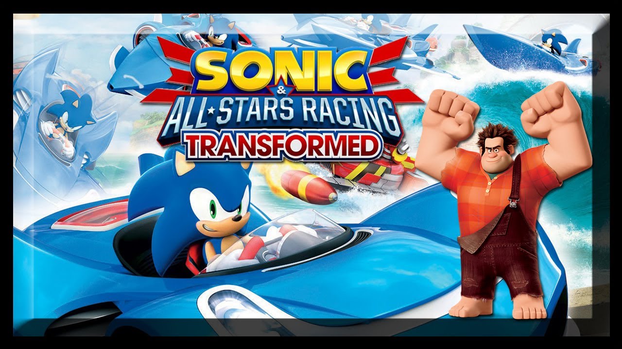Sonic Racing Ralph Sonic & All-Stars Racing Transformed - Ralph seu GORDO! - YouTube