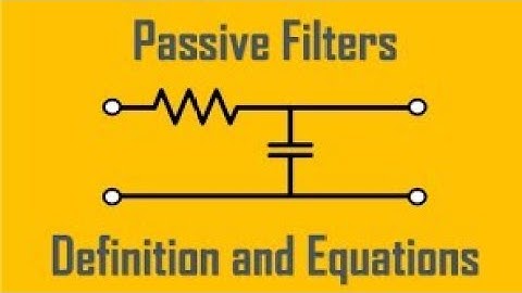 passive filters M.sc previous year practical