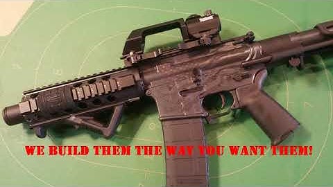 2AR Tactical 300 Blackout Honey Badger PDW AR-15 Pistol w/ a Fostech Echo ARII Trigger!