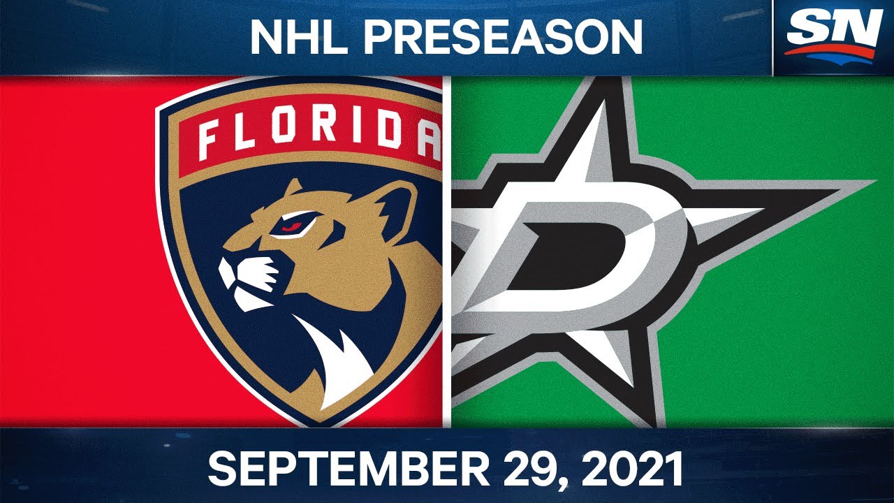 NHL Pre-Season Highlights Florida Panthers vs Dallas Stars