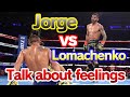 【Linares】He talk about 【Jorge vs Lomachenko】(ロマチェンコ戦の時の気持ちを話します)