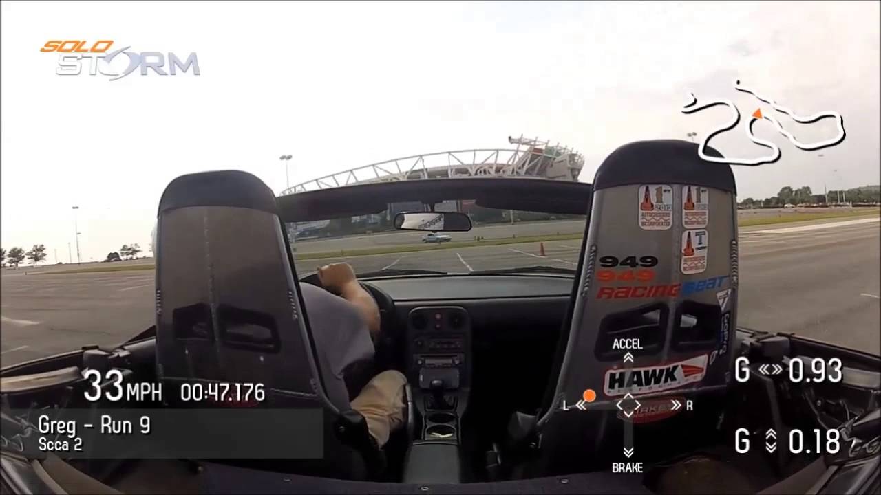SCCA Best run and Spin STS Miata SCCAGoPro