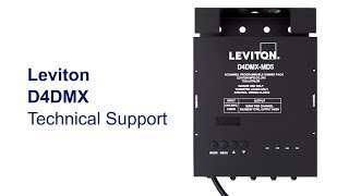 D4DMX Technical Support