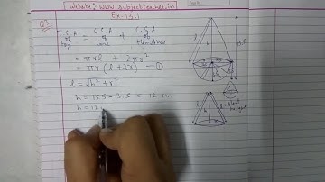 Chapter 13 Exercise 13.1 (Q1 Q2 Q3) Surface Areas and Volumes Class 10 Maths NCERT
