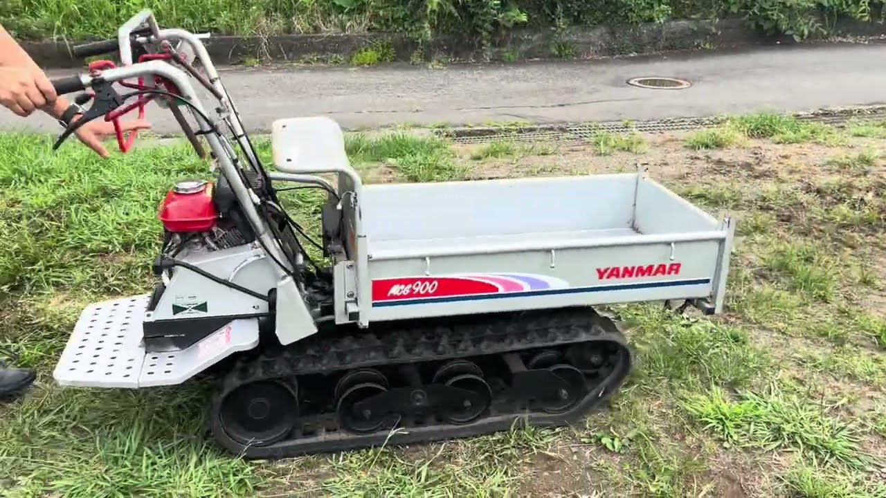 YANMAR ヤンマー MCG900 FT たちのり式 小型 手動 ダンプ クローラー