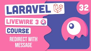 Redirect with Message | Livewire Course #32 | Urdu & Hindi Profile