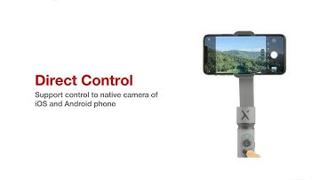 ZHIYUN Smooth X Handheld Gimbal Portable Selfie Stick Stabiliser Android Tik Tok YouTube Livestream