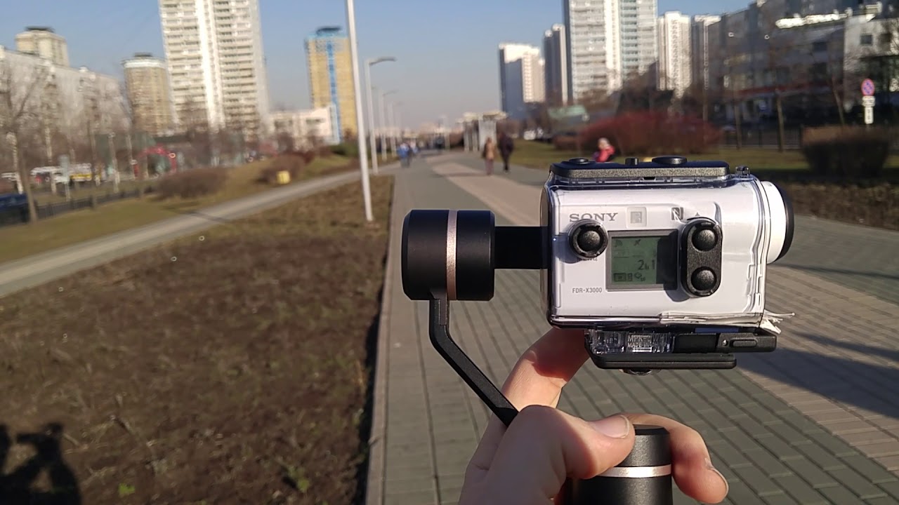 Камера Sony x3000 на мотошлем
