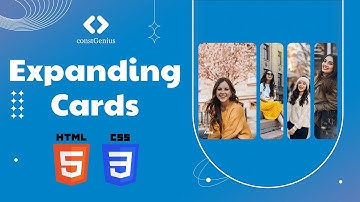 Expanding Cards Using HTML CSS | Expanding Image Gallery | HTML CSS Project