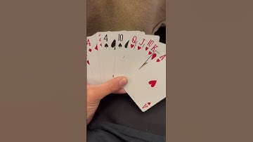 My royal flush or king high straight flush with an ace hiding hand 8-17-21