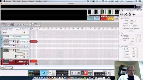 MIDI designer controlling reason from ipad1