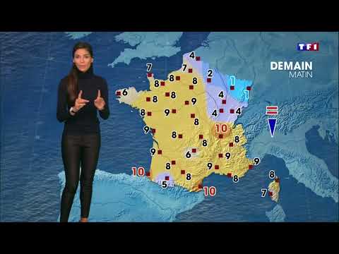 Météo TF1 du 12 Mars 2017 (Tatiana Silva)