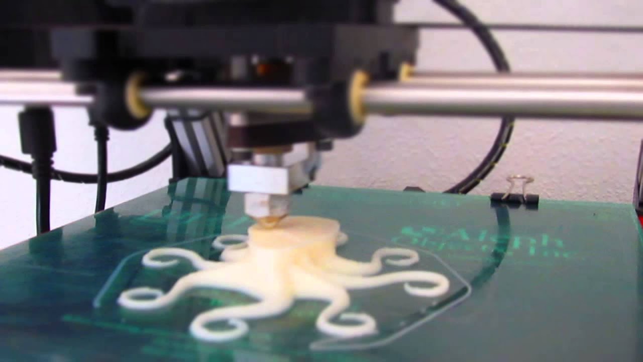 Lulzbot Octopus 3D Model - YouTube