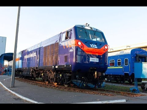 Первый тепловоз General Electric начал работать на железных дорогах Украины