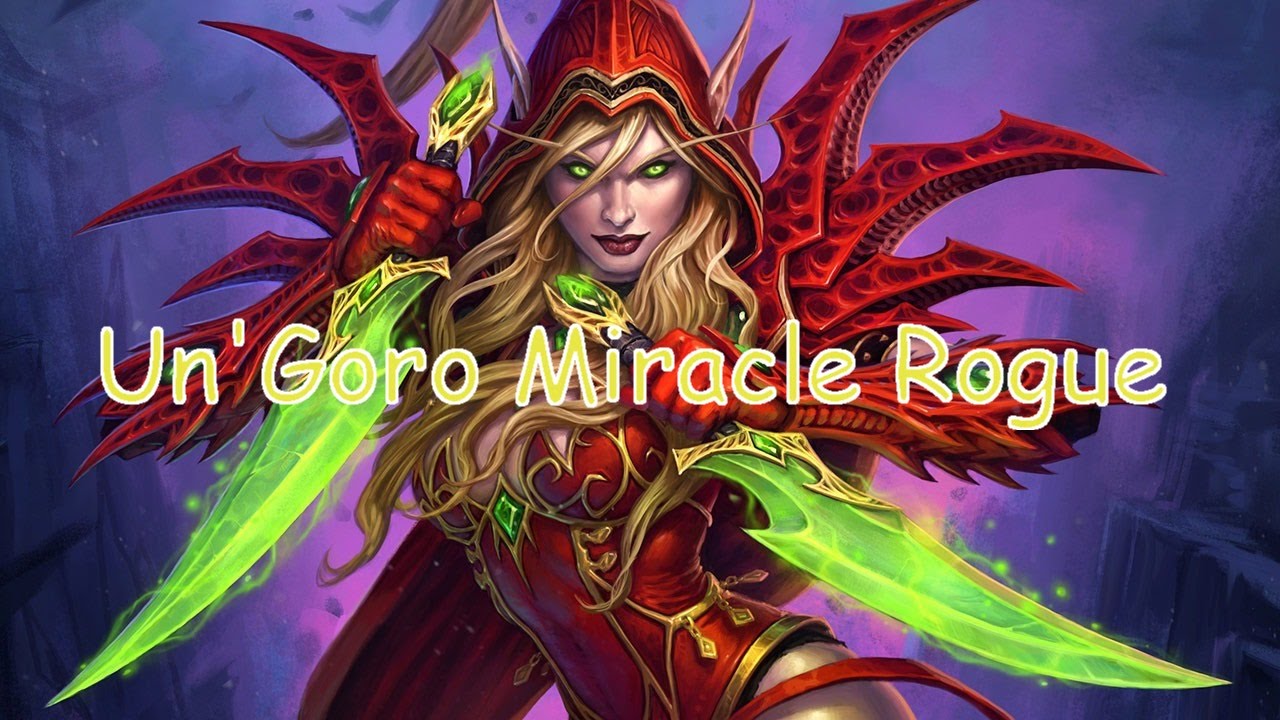 [Hearthstone: Journey to Un'Goro] Miracle Rogue - S37 - YouTube