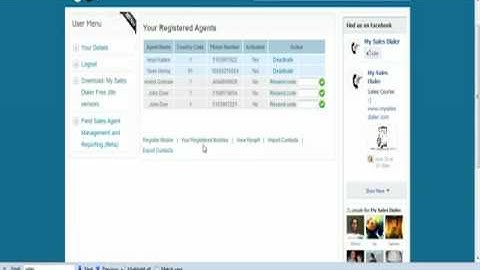 V2 My Sales Dialer Agent Management And Reporting