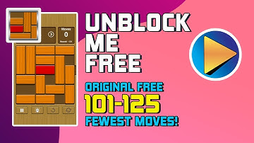 Unblock Me FREE Original Free Levels 101 to 125 Walkthrough [100% Perfect!]