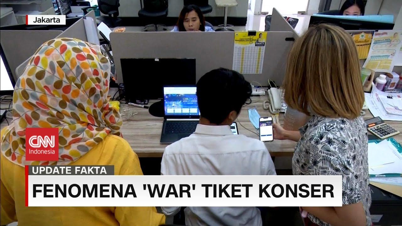 Fenomena 'War' Tiket Konser 