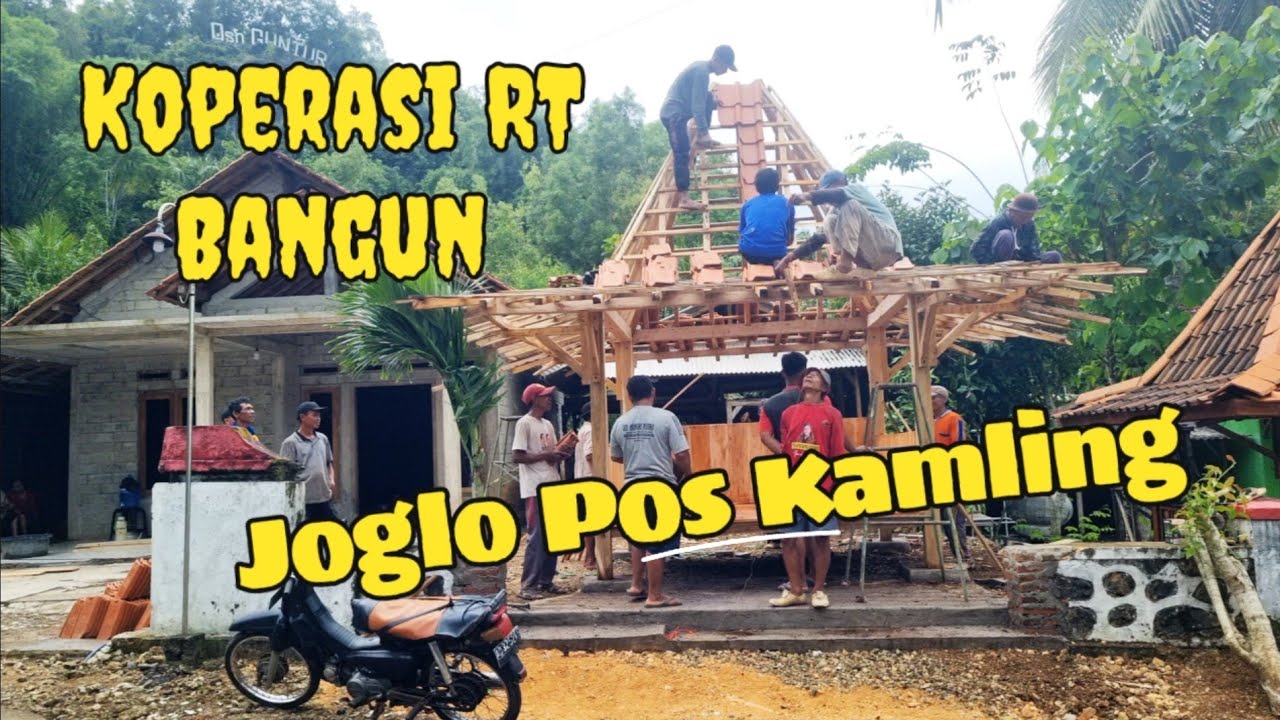 Membangun Joglo Pos Kamling dari Koperasi RT