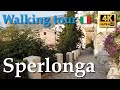 Sperlonga, Italy【Walking Tour】4K