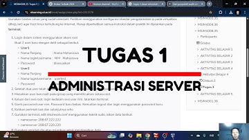 Tugas 1 Administrasi Server | CentOS7 | UT