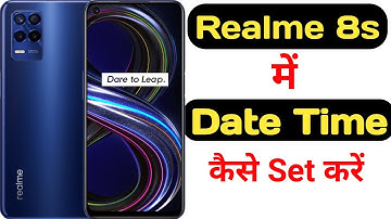 How to set date and time in Realme 8S 5G || Realme 8S 5G me date aur time kaise set kare ||