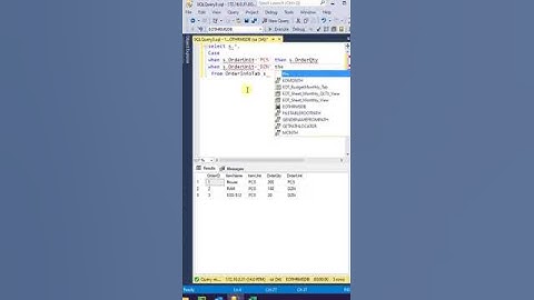 Thumbnail of Case statement with multiple condition in SQL #shorts #swiftlearn