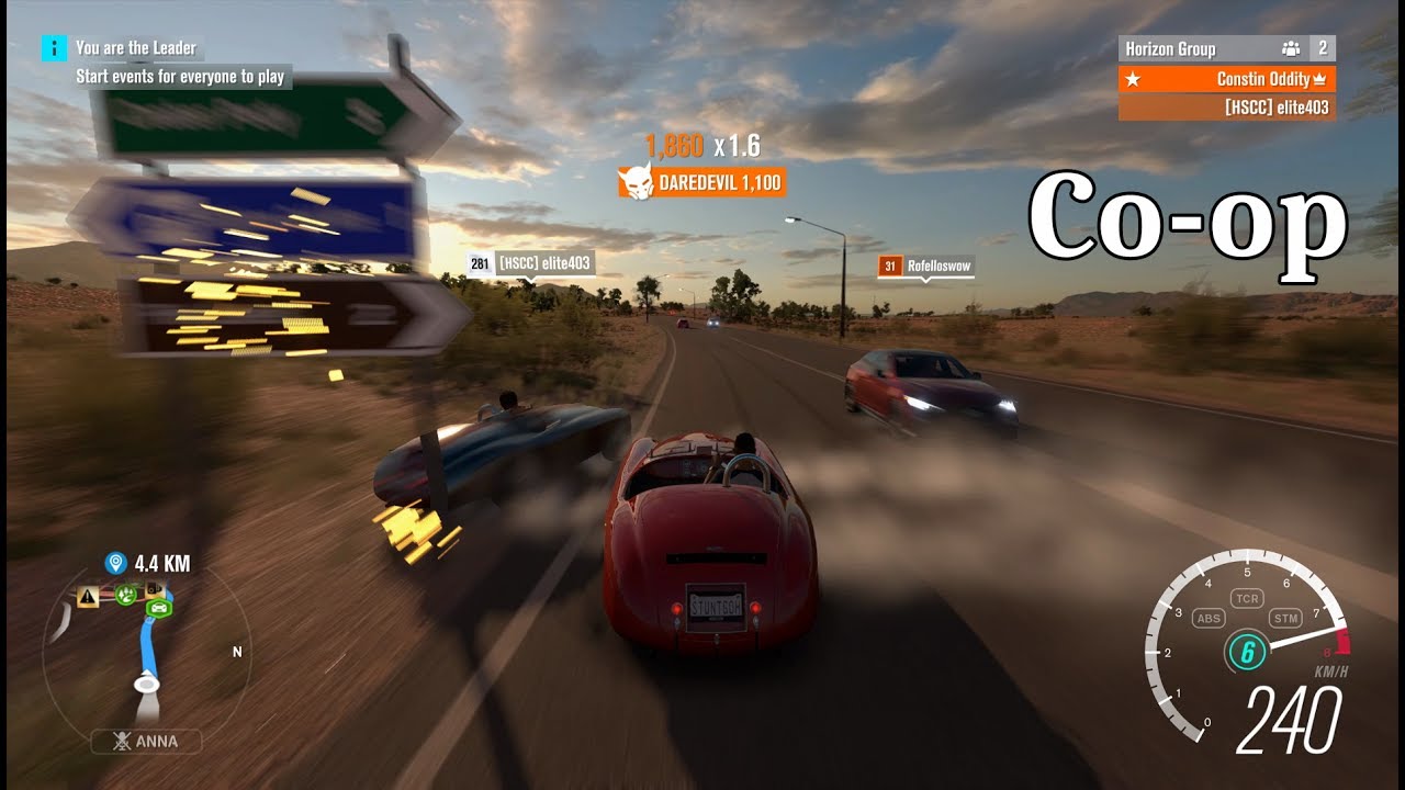 [Forza Horizon 3] Coop Racing (with controller) YouTube