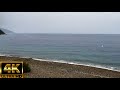 Raining Morning by the Sea  Relaxing Video